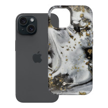 „iPhone 15 Forcell F-Protect Mirage“ dėklas, suderinamas su „Magsafe Military Drop-Test“ sidabriniu rūko spalvos korpusu „iPhone 15 Forcell F-Protect Mirage“ dėklas, suderinamas su „Magsafe Military Drop-Test“ sidabriniu rūko spalvos korpusu