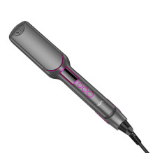 Hair straightener Hoco with digital display HP42 gray