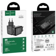 Telefono įkroviklis Hoco USB A 2A 10W N2 juodas