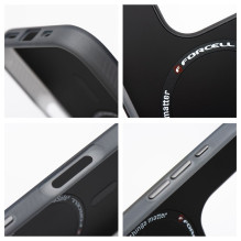 Case for iPhone 16 PRO MAX Forcell F-Protect Levels Dual Layer 4D technology compatible with Magsafe Military Drop-Test 
