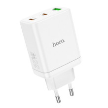 Phone charger Hoco 2 x USB C + USB A QC3.0 PD 3A 35W N33 white