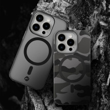 Case for Samsung S25 PLUS Forcell F-Protect Levels Dual Layer 4D technology compatible with Magsafe Military Drop-Test s