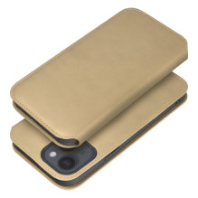 Flip case for iPhone 16 PLUS Dual Pocket Book gold Flip case for iPhone 16 PLUS Dual Pocket Book gold