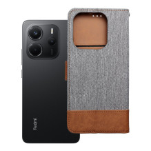 Atverčiamas dėklas Xiaomi Redmi NOTE 14 4G (GLOBAL - 163,25 mm x 76,55 mm x 8,16 mm) Jeans Book pilkas Atverčiamas dėklas Xiaomi Redmi NOTE 14 4G (GLOBAL - 163,25 mm x 76,55 mm x 8,16 mm) Jeans Book pilkas