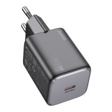 Telefono įkroviklis Hoco USB C QC PD 20W N40 juodas