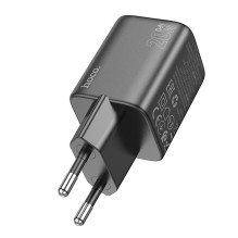 Telefono įkroviklis Hoco USB A + USB C QC3.0 PD 3A 20W N41 juodas