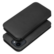 Atverčiamas dėklas Xiaomi Redmi NOTE 14 5G dviem kišenėmis, juodas Atverčiamas dėklas Xiaomi Redmi NOTE 14 5G dviem kišenėmis, juodas