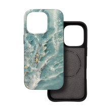 Case for iPhone 15 PRO MAX Forcell F-Protect Mirage compatible with Magsafe Military Drop-Test green marble Case for iPhone 15 PRO MAX Forcell F-Protect Mirage compatible with Magsafe Military Drop-Test green marble
