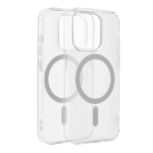 Case for iPhone 15 PLUS Frost Mag Cover compatible with MagSafe transparent frozen Case for iPhone 15 PLUS Frost Mag Cover compatible with MagSafe transparent frozen