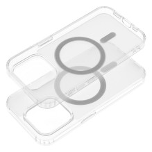 „iPhone 15 PLUS“ dėklas, suderinamas su „MagSafe“ permatomu, sušalusio stiklo apvalkalu. „iPhone 15 PLUS“ dėklas, suderinamas su „MagSafe“ permatomu, sušalusio stiklo apvalkalu.