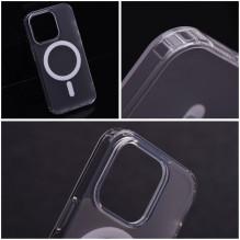 „iPhone 15 PLUS“ dėklas, suderinamas su „MagSafe“ permatomu, sušalusio stiklo apvalkalu. „iPhone 15 PLUS“ dėklas, suderinamas su „MagSafe“ permatomu, sušalusio stiklo apvalkalu.