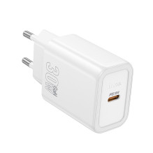 Telefono įkroviklis Hoco USB C QC PD 30W N62 baltas