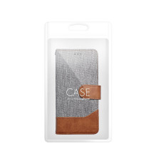 Flip case for Samsung S25 Edge Jeans Book gray