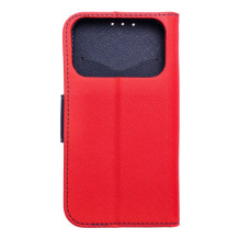 Flip case for iPhone 17 PRO Fancy Book red / navy blue Flip case for iPhone 17 PRO Fancy Book red / navy blue