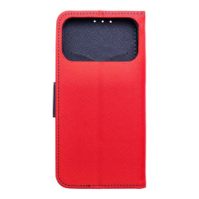 iPhone 17 PRO MAX Fancy Book atverčiamas dėklas, raudonas / tamsiai mėlynas iPhone 17 PRO MAX Fancy Book atverčiamas dėklas, raudonas / tamsiai mėlynas