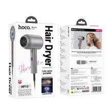 Hair dryer Hoco HP13 rose red