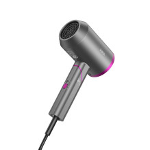 Hair dryer Hoco foldable HP13 Plus rose red