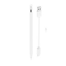 Talpinis rašiklis iPad Active Hoco su apsaugos nuo pametimo funkcija 130 mAh GM112 baltas