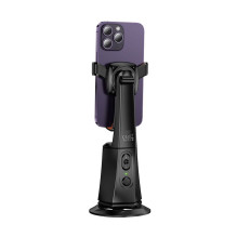 HOCO mobile phone holder 360 degree with auto face tracking K26 black