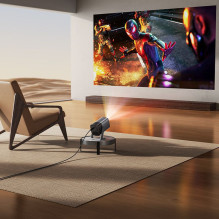 Hoco Full HD Projector Android Wi-Fi Bluetooth 1080P DT7 Metallic Gray