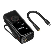 Automobilinis kompresorius Hoco belaidis 4000mAh ZP18 juodas Automobilinis kompresorius Hoco belaidis 4000mAh ZP18 juodas