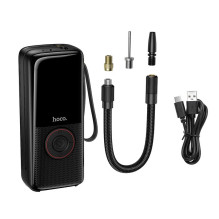 Car compressor Hoco wireless 4000mAh ZP18 black Car compressor Hoco wireless 4000mAh ZP18 black