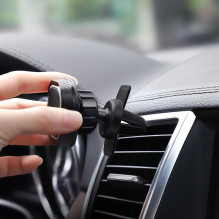 Magnetinis automobilio telefono laikiklis Hoco CA52 oro išleidimo angai, juodas
