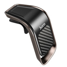 Magnetinis automobilio telefono laikiklis Hoco oro išleidimo angai CA74 juodas ir pilkas Magnetinis automobilio telefono laikiklis Hoco oro išleidimo angai CA74 juodas ir pilkas