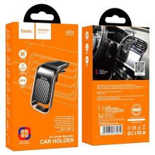 Magnetic car phone holder Hoco air vent CA74 black and gray