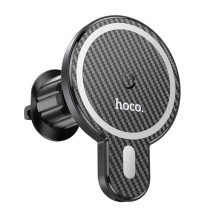 Wireless car phone holder compatible with Magsafe Hoco 15W air vent CA85 black