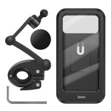 Telefono laikiklis dviračiui / motociklui Hoco CA101 juodas