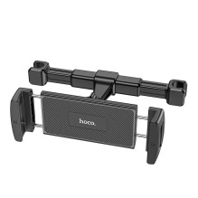 Automobilinis telefono / planšetinio kompiuterio laikiklis Hoco galvos atramai (4,7" - 12,9") CA121 juodas