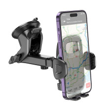 Car phone holder Hoco windshield / dashboard H15 black