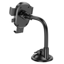 Car phone holder Hoco windshield / dashboard H20 black