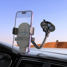 Car phone holder Hoco windshield / dashboard H20 black