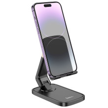 HOCO stalinis stovas išmaniajam telefonui HD8, juodas HOCO stalinis stovas išmaniajam telefonui HD8, juodas