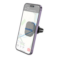 Magnetic car phone holder Hoco air vent H29 black Magnetic car phone holder Hoco air vent H29 black