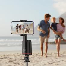 HOCO mobile phone holder 360 degree with auto face tracking K23 black