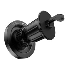 Magnetic car phone holder compatible with Magsafe Hoco air vent H56 black