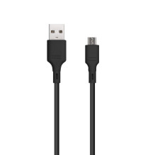 USB A tipo į Micro USB jungtį keitiklis „Blue Star“ 2A, 1 m, DC-001AM2.0, juodas USB A tipo į Micro USB jungtį keitiklis „Blue Star“ 2A, 1 m, DC-001AM2.0, juodas