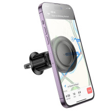 Magnetinis automobilio telefono laikiklis, suderinamas su „Magsafe Hoco H56“ oro ventiliacijos angos laikikliu, juodas