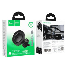 Magnetic car phone holder compatible with Magsafe Hoco air vent H56 black