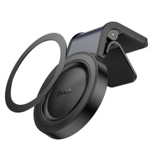 Magnetic car phone holder compatible with Magsafe Hoco air vent H59 black