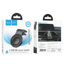 Magnetic car phone holder compatible with Magsafe Hoco air vent H59 black