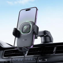 Wireless car phone holder Hoco 15W dashboard HW32 black