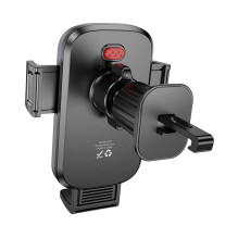 Car phone holder Hoco air vent H78 black and gray
