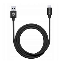 Cable USB A to USB C Forcell F-Energy 2,1A Tube 1 m C319 czarny Cable USB A to USB C Forcell F-Energy 2,1A Tube 1 m C319 czarny