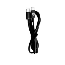 USB C laidas į USB C, Forcell F-Energy QC PD Tube, 1 m, C293, juodas USB C laidas į USB C, Forcell F-Energy QC PD Tube, 1 m, C293, juodas