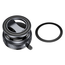 Car holder magnetic Hoco with adjustable suction cum H92 black metal gray