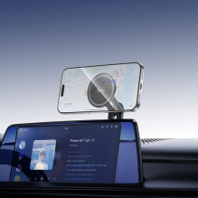 Magnetic car phone holder to the back of the screen Hoco H93 black